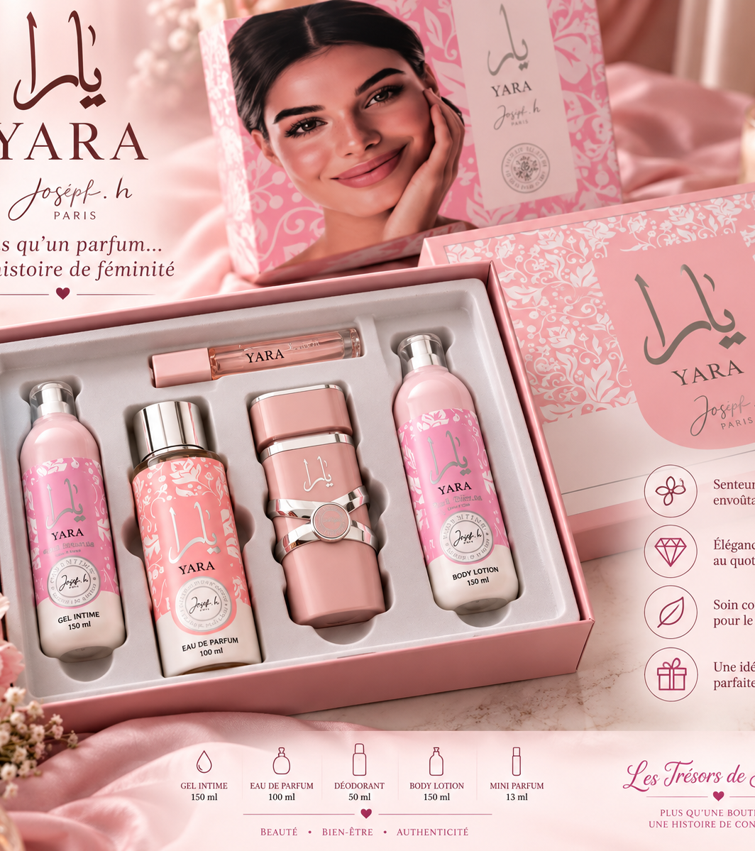 🌷 Coffret YARA – Le rituel beauté